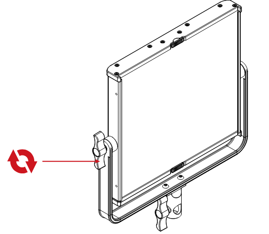 GVM-520LS Photography Lights- INSTALLATION METHOD