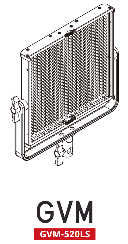 GVM-520LS Photography Lights- front page