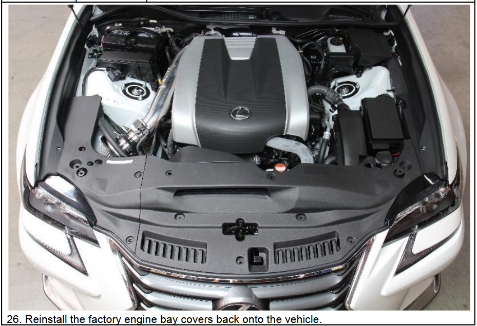 HPS 827-682 Performance Air Intake Kit - BEFORE INSTALLATION