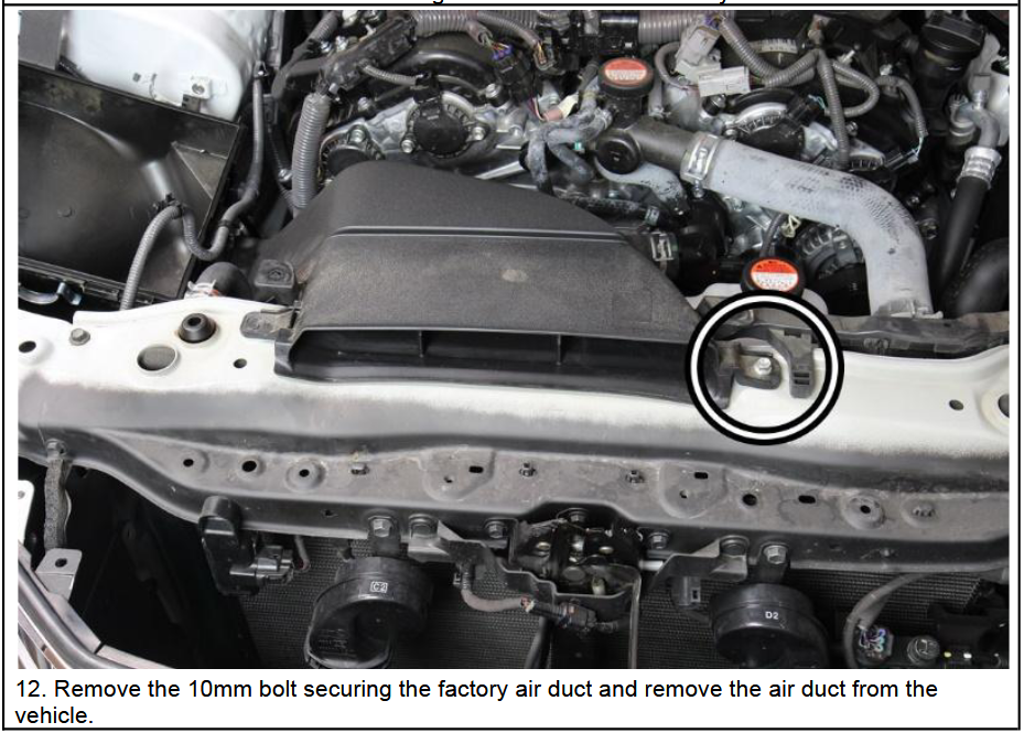 HPS 827-682 Performance Air Intake Kit - BEFORE INSTALLATION