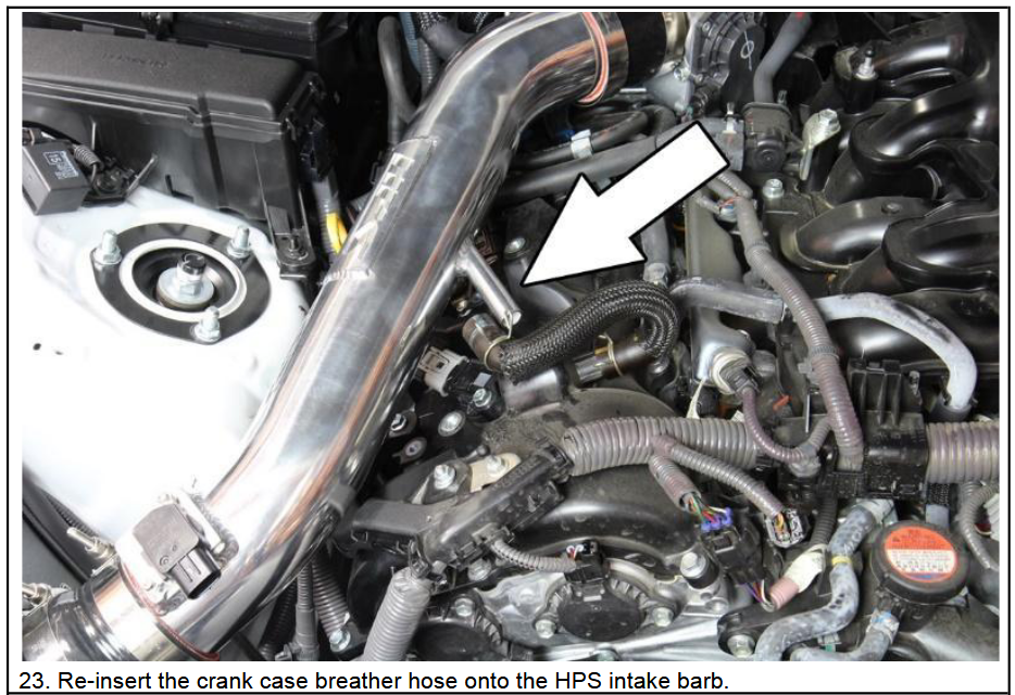 HPS 827-682 Performance Air Intake Kit - BEFORE INSTALLATION