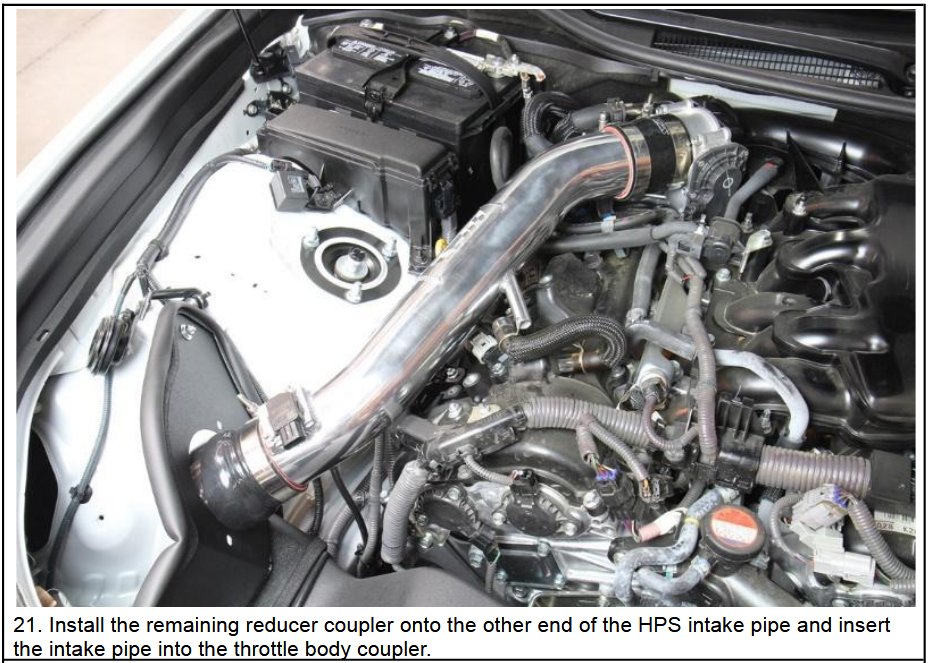 HPS 827-682 Performance Air Intake Kit - BEFORE INSTALLATION