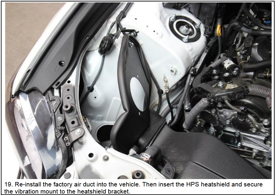 HPS 827-682 Performance Air Intake Kit - BEFORE INSTALLATION