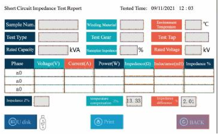 Huazheng HZZH-5 Transformer Parameter Comprehensive Tester- View Data