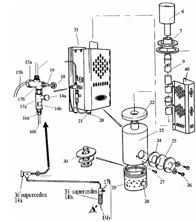 TOPLICHT 079D Taylor’s Diesel Cabin Heater - EXPLODED DIAGRAM