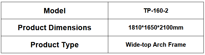 VEVOR TP-160-2 Cumber Trellis- PRODUCT PARAMETER