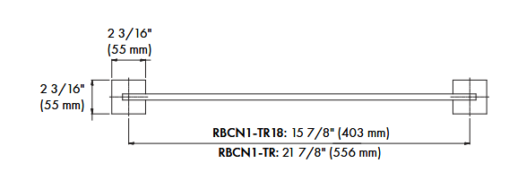 ZLINE RBCN1 Series Palisades Bath Accessories - BEFORE INSTALLATION