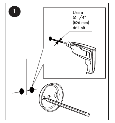 ZLINE RBCN1 Series Palisades Bath Accessories - INSTALLATION