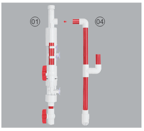 hygger HG183 Single Tube Fish Waste Collector - ASSEMBLY INSTRUCTIONS