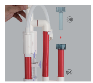 hygger HG183 Single Tube Fish Waste Collector - ASSEMBLY INSTRUCTIONS