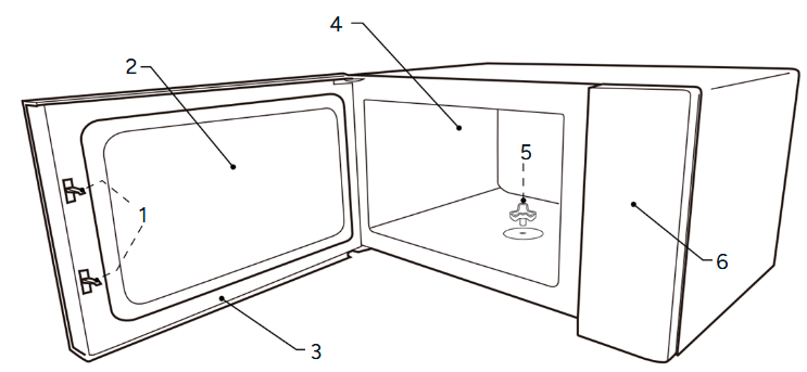 kogan KAGMA45INMA 45L Inverter Microwave with Mirror Finish - Overview