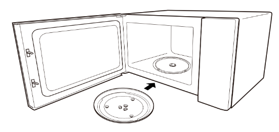 kogan KAGMA45INMA 45L Inverter Microwave with Mirror Finish - Rotating Ring