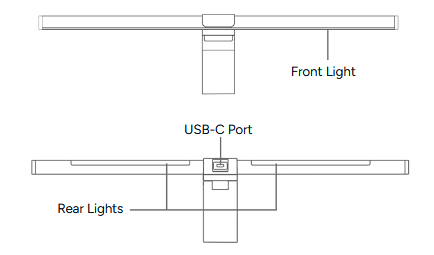 kogan KAPCLAMPRCA 51cm Monitor Light Bar with Remote Controller - Overview