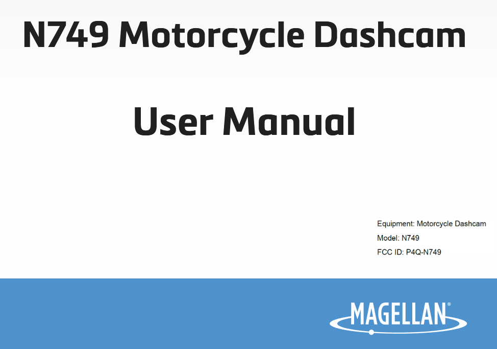 Mitac Digital Technology Corporation N749 Motorcycle Dashcam - front page