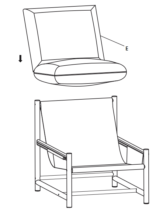 StyleWell FCS80524-ST Springdale 3PC Chat Set - Assembly