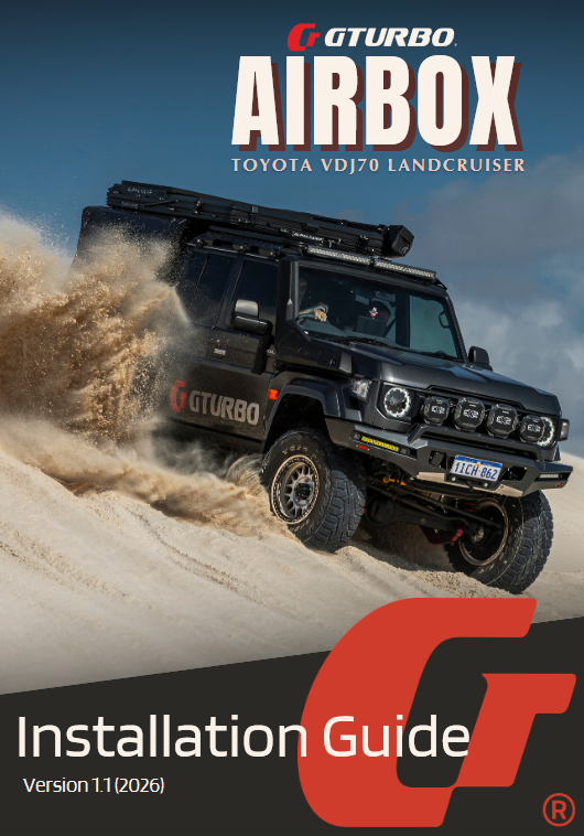 GTURBO VDJ70 Airbox Power Pipe - front page