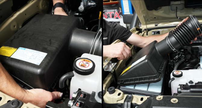GTURBO VDJ70 Airbox Power Pipe - install steps