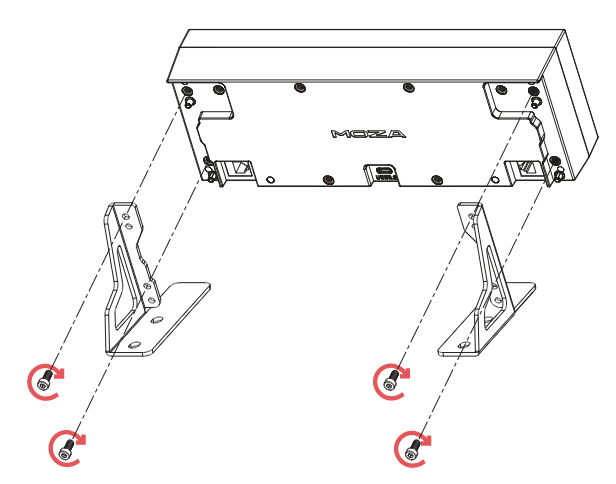 MOZA MA3F Electronic Flight Control Modules - Desktop Stand
