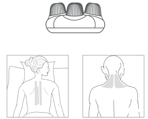 RENPHO WMG10 Mini Thermal Massage Gun-Claw-Shaped Head Casing