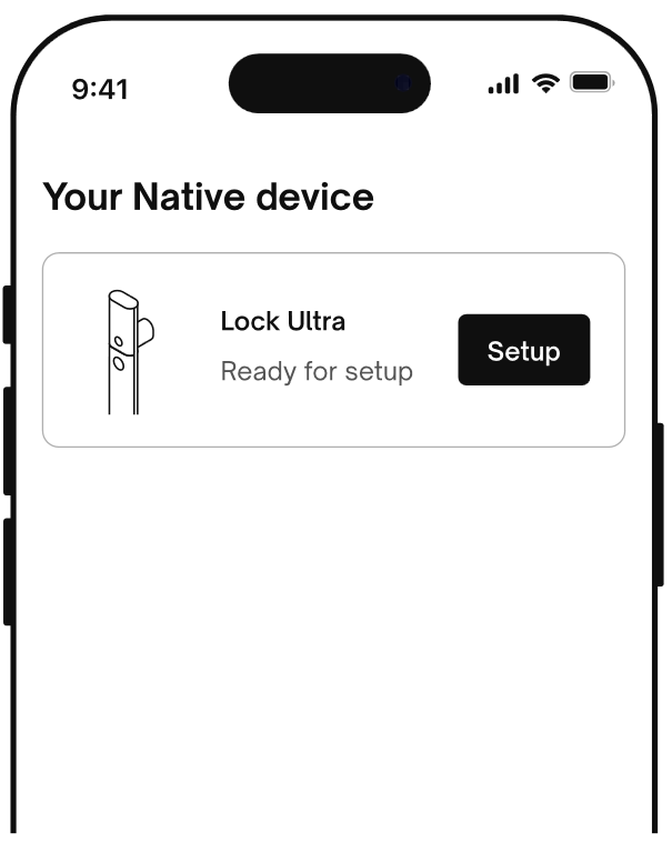 URBAN Native Lock Ultra Smart Door Lock -App setup