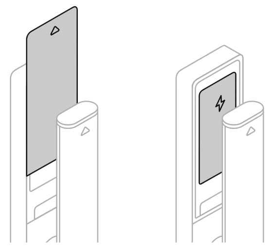 URBAN Native Lock Ultra Smart Door Lock -Installing the battery