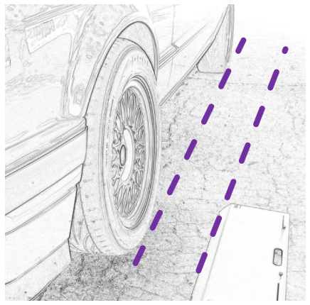 VEVOR WBS-011 Wheel Alignment System -Align the angle of the reference plate