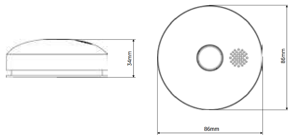 Housegard SA750 LUMA Optical Smoke Alarm -TECHNICAL SPECIFICATIONS
