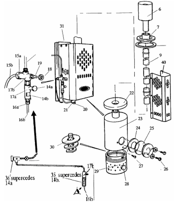 Saramonic Air SE AI-Powered Clip-On and Handheld Wireless Microphone- EXPLODED DIAGRAM