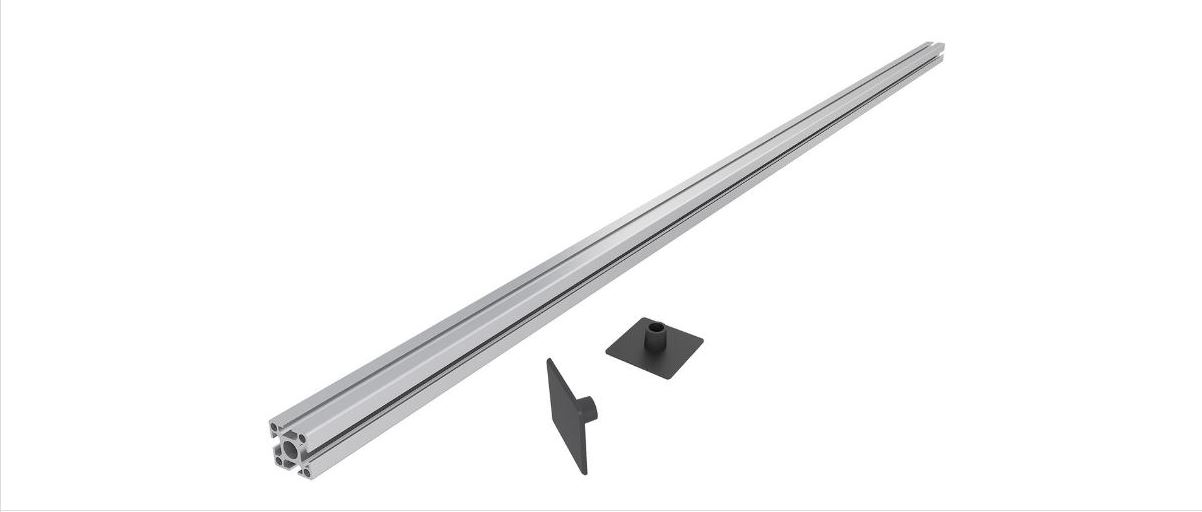 Kimex 031-1030 150cm Aluminium Rail - feature image