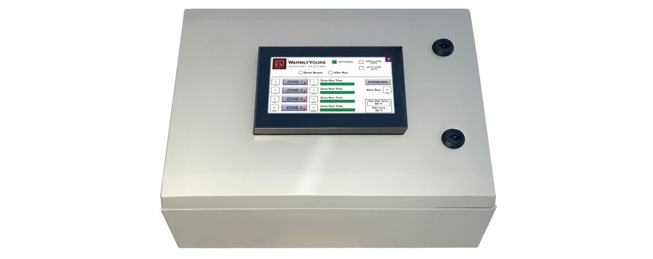 WarmlyYours SC-MZ-TOUCH ZoneBraker Touchscreen Multi-Zone Snow Melting Controller User Manual - Featured image
