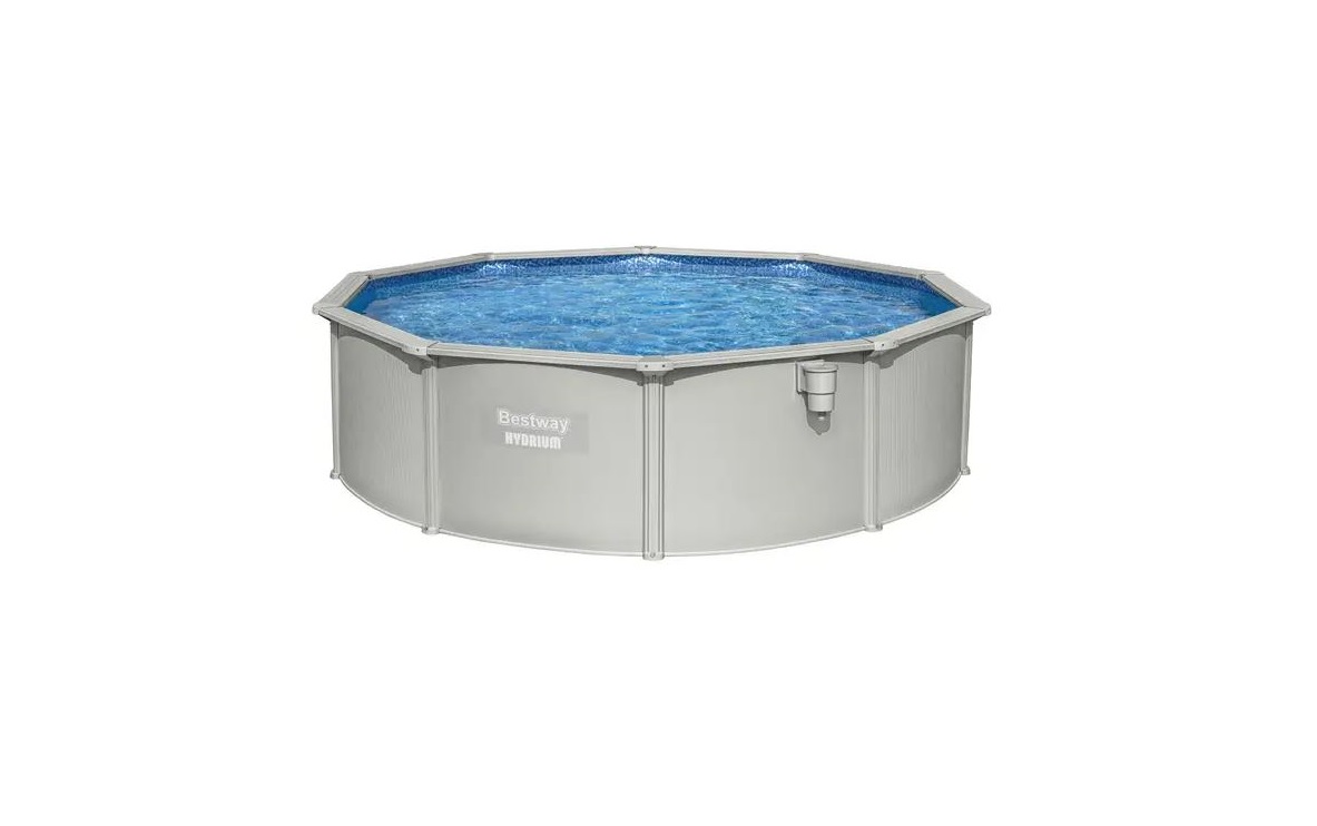 Bestway 56385E Hydrium 15 Feet x 48 Inch Round Steel Wall Above Ground Pool Set Owner's Manual - Featured image