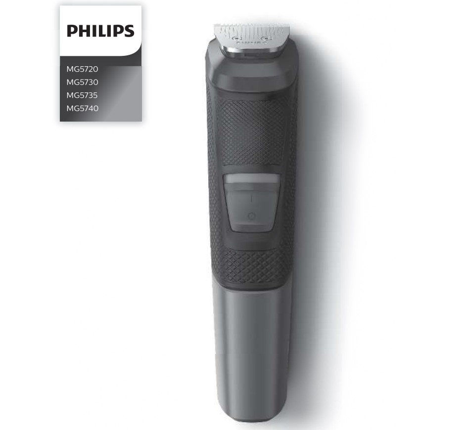 PHILIPS MG5720 Multigroom Face and Hair Trimmer