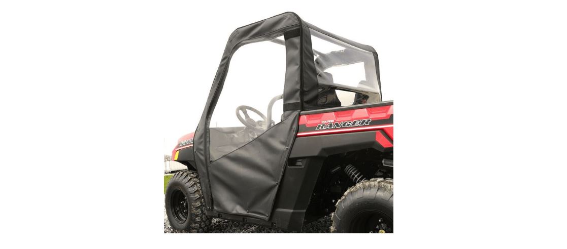 Polaris Ranger Falcon Ridge Soft Doors and Rear Window - feature image