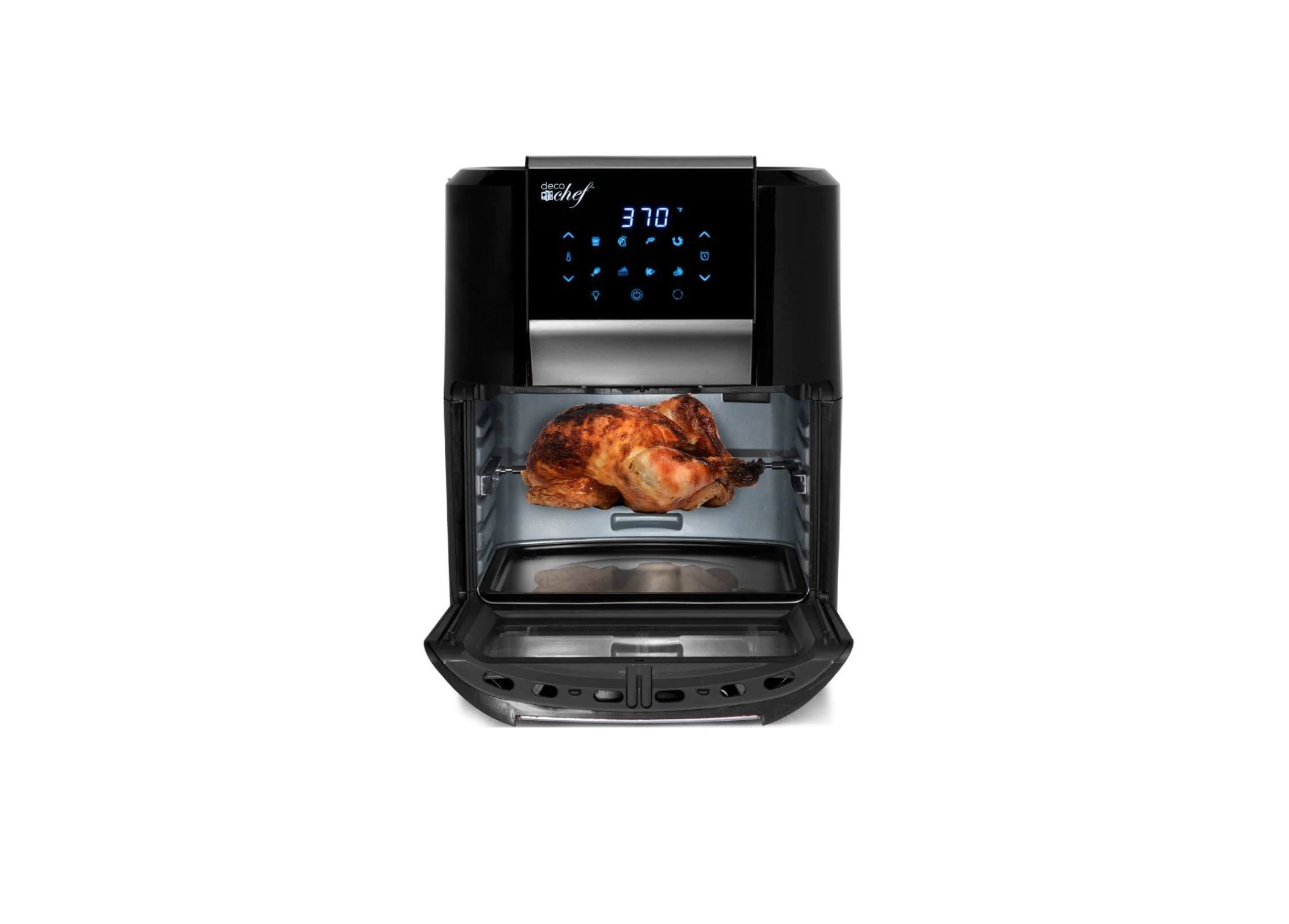 deco chef DCAIRD12BLK 12.7QT Digital Air Fryer Oven, with 3 Racks Instruction Manual - Featured image