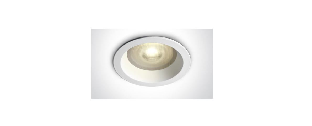 one LIGHT 11109FA Recessed Spot GU10 Max 10W Adjustable - Feature image