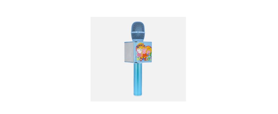 OTL TECHNOLOGIES Peppa Pig Karaoke Microphone with Bluetooth speaker - feature image