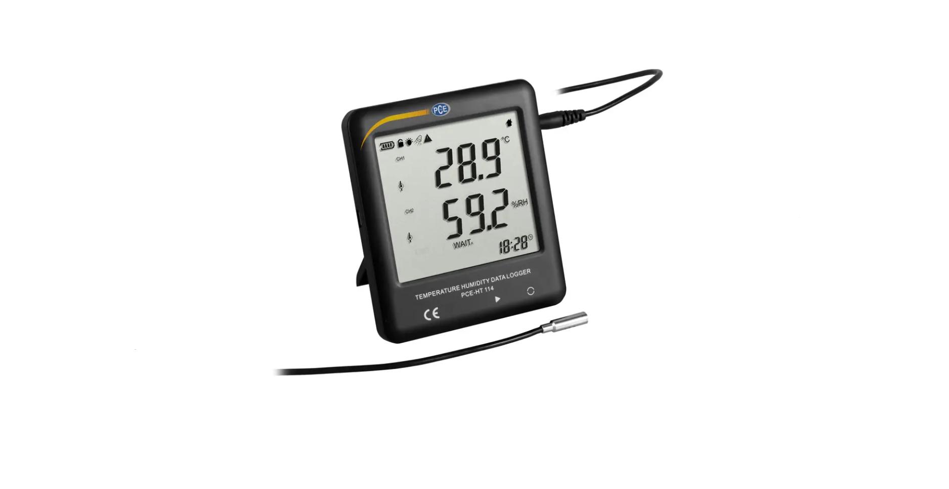 PCE-HT 114 Temperature and Humidity Data Logger feature image