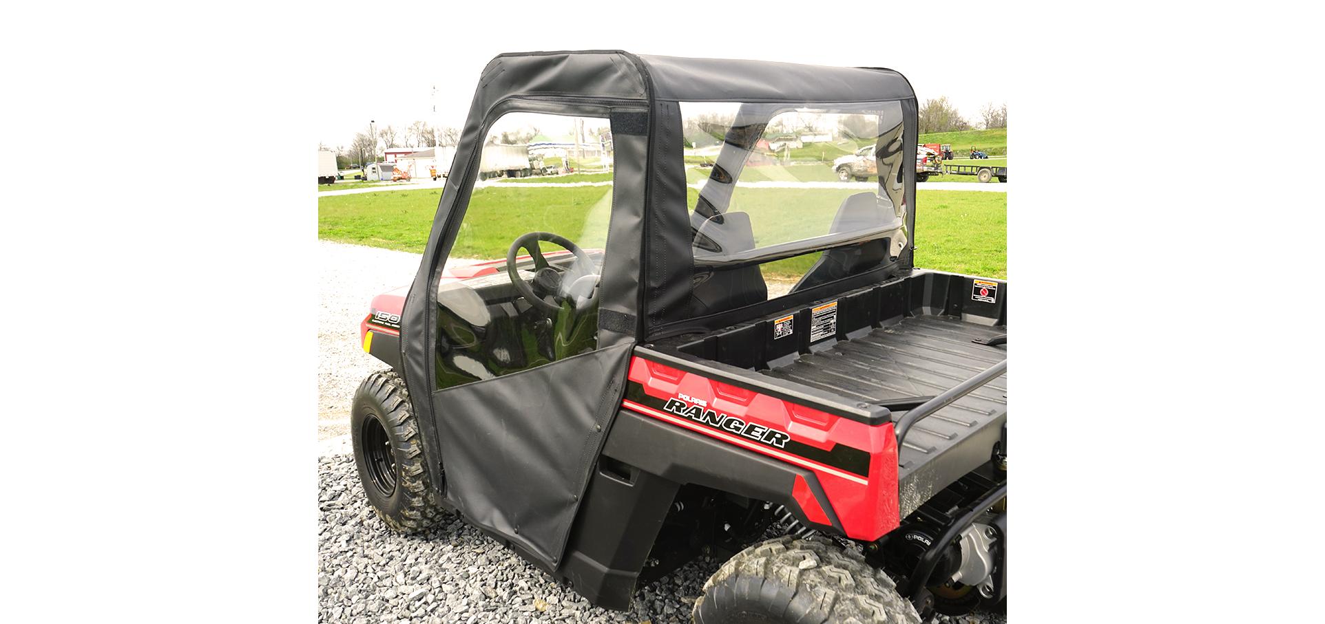 Polaris Ranger Falcon Ridge Soft Doors and Rear Window feature image